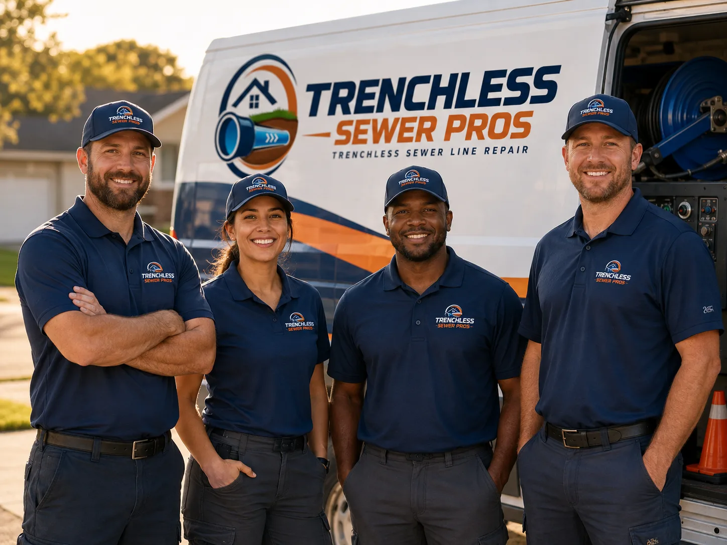 Trenchless Sewer Repair company in Farnsworth, TX